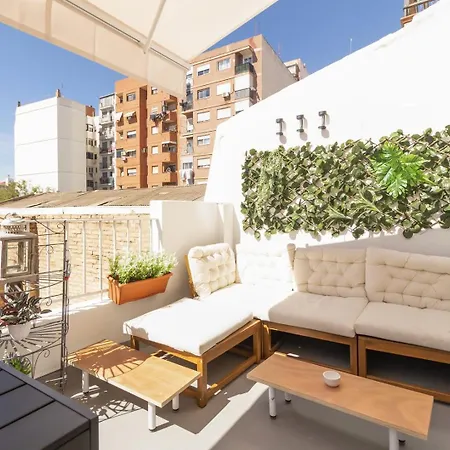 דירה Guestready - Valencia's Sushine Terrace